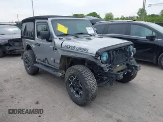 2021 Jeep Wrangler Sport S z VIN 1C4HJXAG4MW614802, wystawiony jako IAAI lot #42297009 z przebiegiem 31 116 mil mil oraz . Historia ofert i sprzedaży dostępna na DreamBid. Obrazek 1.