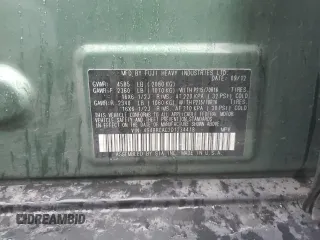 2013 Subaru Outback 2.5i z VIN 4S4BRCAC2D1234418, wystawiony jako Copart lot #87262024 z przebiegiem 166 787 mil mil oraz Szkoda całkowita • Salvage title. Historia ofert i sprzedaży dostępna na DreamBid. Obrazek 14.