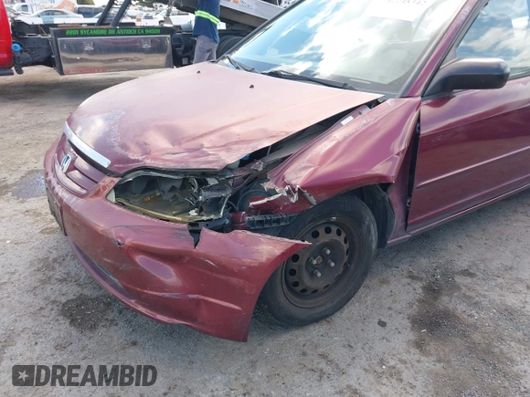 2003 Honda Civic LX z VIN 2HGES16573H527575, wystawiony jako IAAI lot #42248342 z przebiegiem 101 242 mil mil oraz . Historia ofert i sprzedaży dostępna na DreamBid. Obrazek 6.