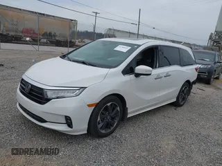 2024 Honda Odyssey Elite with VIN 5FNRL6H91RB036962, listed as a IAAI auction lot 41780441 with 16,455 mi miles. Bid and sale history available at carsss.com. Image 19.