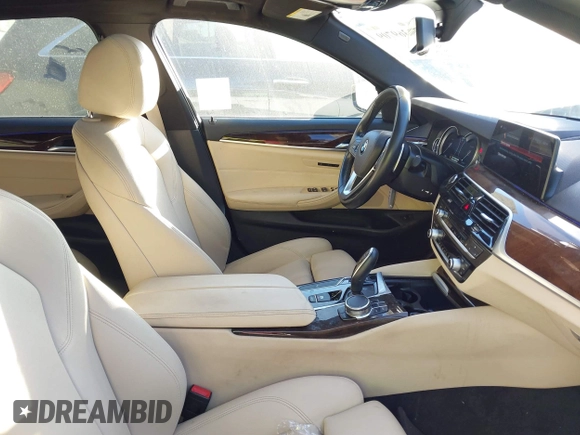 2018 BMW 5 Series 530i with VIN WBAJA5C54JWA39873, listed as a IAAI auction lot 41369709 with 66,353 mi miles and . Bid and sale history available at DreamBid. Image 5.