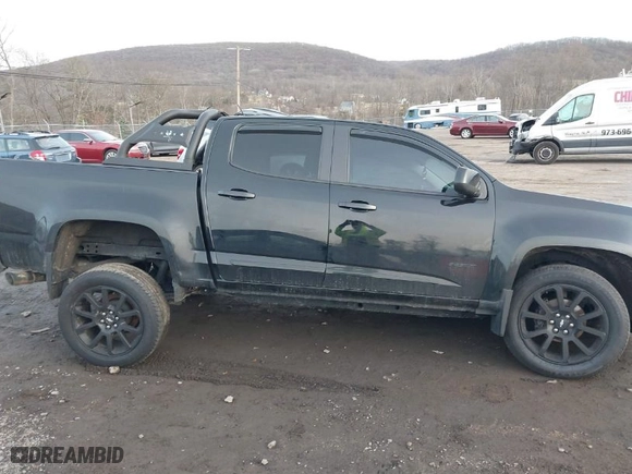 2020 Chevrolet Colorado 2WD LT with VIN 1GCGSCEN9L1180849, listed as a IAAI auction lot 41524880 with 54,791 mi miles. Bid and sale history available at carsss.com. Image 13.