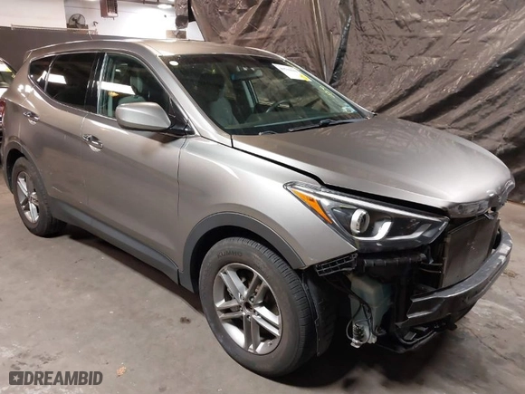 2018 Hyundai Santa Fe Sport 2.4L with VIN 5NMZTDLB7JH083155, listed as a IAAI auction lot 40761649 with 85,100 mi miles. Bid and sale history available at carsss.com. Image 1.