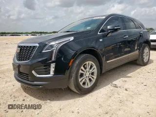 2021 Cadillac XT5 FWD Luxury with VIN 1GYKNAR42MZ120996, listed as a Copart auction lot 63314655 with 49,977 mi miles and Salvage title. Bid and sale history available at DreamBid. Image 1.