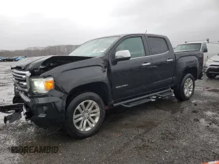 2017 GMC Canyon 4WD SLT with VIN 1GTG6DEN0H1258047, listed as a Copart auction lot 83833214 with 168,801 mi miles and Salvage Title. Bid and sale history available at carsss.com. Image 1.