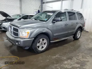 2006 Dodge Durango Limited z VIN 1D8HB58286F128672, wystawiony jako Copart lot #58441235 z przebiegiem 243 264 mil mil oraz Szkoda całkowita • Salvage title. Historia ofert i sprzedaży dostępna na DreamBid. Obrazek 1.