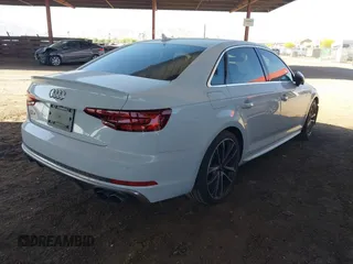 2018 Audi S4 Prestige z VIN WAUC4AF49JA019401, wystawiony jako IAAI lot #42143099 z przebiegiem 50 206 mil mil oraz . Historia ofert i sprzedaży dostępna na DreamBid. Obrazek 4.