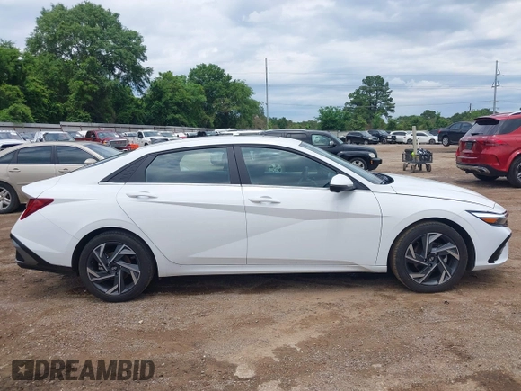 2024 Hyundai Elantra Limited with VIN KMHLP4DG5RU827792, listed as a IAAI auction lot 42179911 with 18,632 mi miles and . Bid and sale history available at DreamBid. Image 13.
