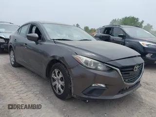 2015 Mazda 3 i Sport with VIN JM1BM1U74F1271091, listed as a IAAI auction lot 42697692 with 143,432 mi miles and . Bid and sale history available at DreamBid. Image 1.