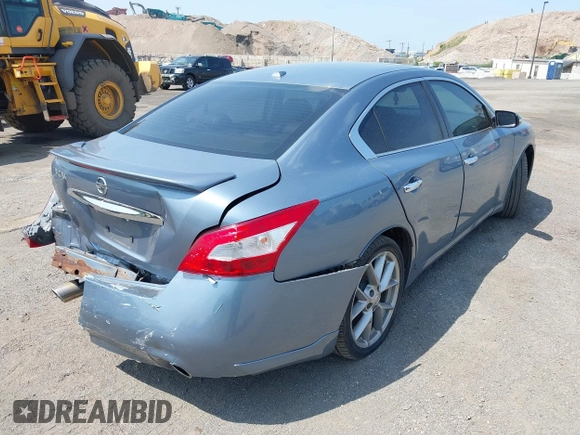 2011 Nissan Maxima SV with VIN 1N4AA5AP2BC851170, listed as a IAAI auction lot 42543199 with 138,533 mi miles and . Bid and sale history available at DreamBid. Image 4.
