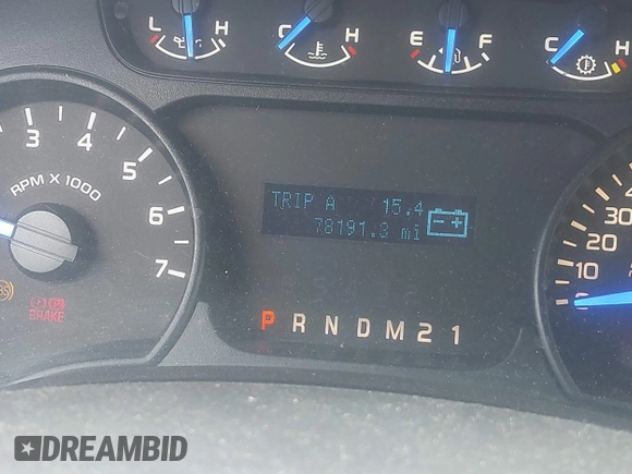 2014 Ford F-150 XL with VIN 1FTEX1EM2EFB48870, listed as a IAAI auction lot 42798560 with 78,191 mi miles and . Bid and sale history available at DreamBid. Image 15.