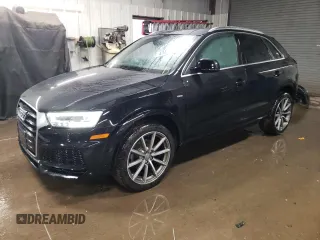 2018 Audi Q3 Premium Plus with VIN WA1JCCFS2JR026922, listed as a Copart auction lot 43425735 with 98,044 mi miles and Salvage Title. Bid and sale history available at carsss.com. Image 1.