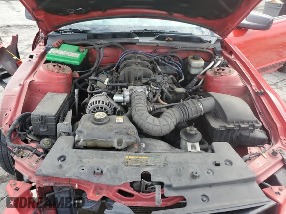 2007 Ford Mustang Deluxe with VIN 1ZVFT84N675331505, listed as a Copart auction lot 63427135 with 188,628 mi miles and Salvage title. Bid and sale history available at DreamBid. Image 11.