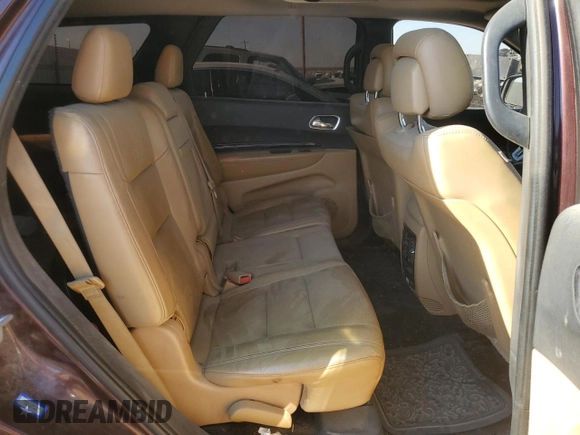 2012 Dodge Durango Citadel with VIN 1C4SDHET0CC130328, listed as a Copart auction lot 74730864 with 186,392 mi miles and Salvage title. Bid and sale history available at DreamBid. Image 11.