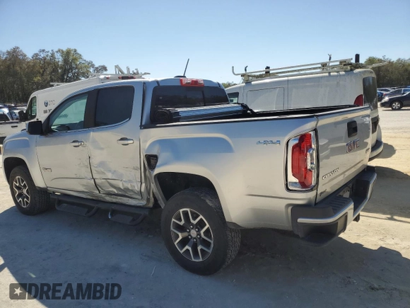 2016 GMC Canyon 4WD SLE with VIN 1GTG6CE36G1354255, listed as a Copart auction lot 48460605 with 106,280 mi miles and Salvage Title. Bid and sale history available at carsss.com. Image 2.