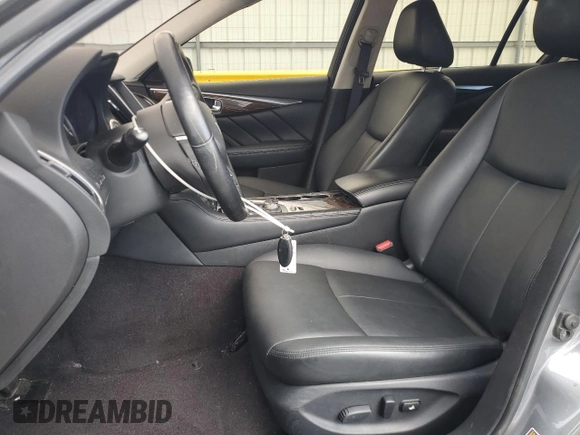 2018 Infiniti Q50 Luxe with VIN JN1EV7AP1JM353730, listed as a Copart auction lot 65150885 with 59,821 mi miles and Salvage title. Bid and sale history available at DreamBid. Image 7.