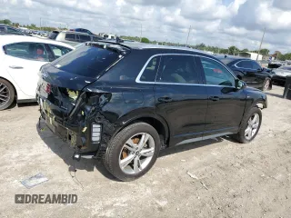 2022 Audi Q3 S line Premium with VIN WA1DECF37N1023275, listed as a Copart auction lot 48208323 with 17,800 mi miles. Bid and sale history available at carsss.com. Image 3.