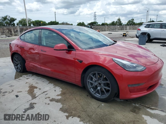 2023 Tesla Model 3 с VIN 5YJ3E1EAXPF449641, выставлен на аукционе Copart как лот 64617285 с пробегом 160 659 миль миль и Чистый • Clean title. История ставок и продаж доступна на DreamBid. Изображение 4.
