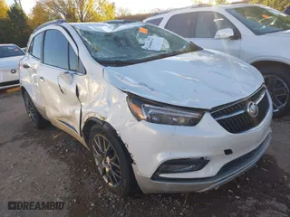 2019 Buick Encore Sport Touring with VIN KL4CJ1SB3KB765218, listed as a IAAI auction lot 40869831 with 80,987 mi miles. Bid and sale history available at carsss.com. Image 1.