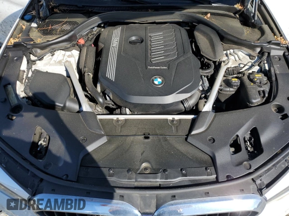 2020 BMW 5 Series 540i xDrive with VIN WBAJS3C01LWW68609, listed as a Copart auction lot 55895565 with Not provided miles and Salvage title. Bid and sale history available at DreamBid. Image 11.
