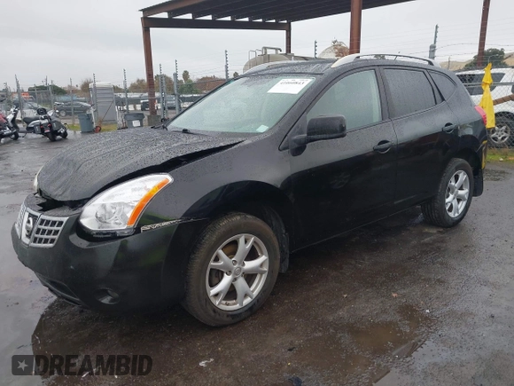 2009 Nissan Rogue SL with VIN JN8AS58V49W183493, listed as a IAAI auction lot 41060843 with 193,184 mi miles. Bid and sale history available at carsss.com. Image 2.