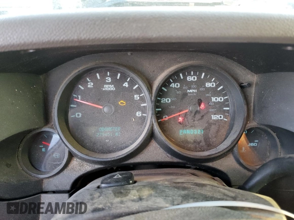 2010 Chevrolet Silverado 1500 LS with VIN 1GCSCREA7AZ180080, listed as a Copart auction lot 87871305 with 279,451 mi miles and Non Repairable. Bid and sale history available at carsss.com. Image 9.