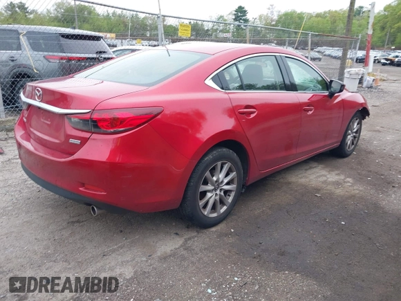 2014 Mazda 6 i Touring with VIN JM1GJ1V69E1161978, listed as a IAAI auction lot 42166649 with 127,287 mi miles. Bid and sale history available at carsss.com. Image 4.