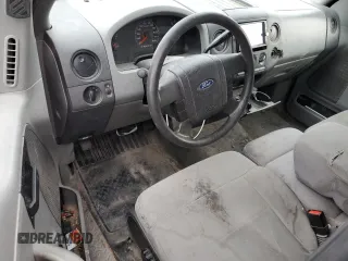 2007 Ford F-150 XL with VIN 1FTRF12W67KD15350, listed as a Copart auction lot 84748464 with 217,276 mi miles and Salvage Title. Bid and sale history available at carsss.com. Image 8.