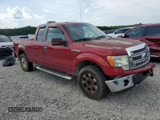 2013 Ford F-150 XL with VIN 1FTFX1EFXDFB64447, listed as a Copart auction lot 56474145 with 284,491 mi miles and Salvage title. Bid and sale history available at DreamBid. Image 4.