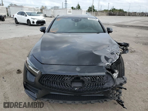 2019 Mercedes-Benz CLS with VIN WDD2J5JB2KA038318, listed as a Copart auction lot 50689794 with 57,145 mi miles. Bid and sale history available at carsss.com. Image 5.