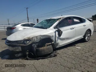 2016 Chrysler 200 Limited with VIN 1C3CCCAB7GN154079, listed as a Copart auction lot 54995235 with 112,701 mi miles and Salvage Title. Bid and sale history available at carsss.com. Image 1.