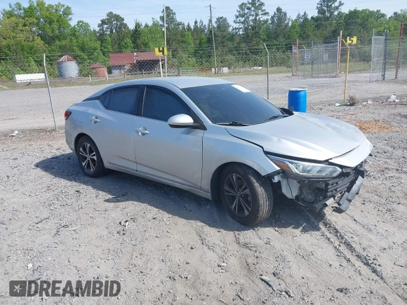 2021 Nissan Sentra SV with VIN 3N1AB8CV6MY220228, listed as a IAAI auction lot 42087766 with 96,493 mi miles and . Bid and sale history available at DreamBid. Image 1.