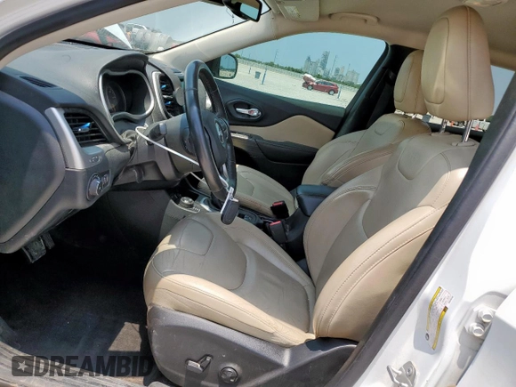 2016 Jeep Cherokee Limited with VIN 1C4PJMDS4GW249150, listed as a Copart auction lot 58017975 with 109,953 mi miles and Salvage title. Bid and sale history available at DreamBid. Image 7.