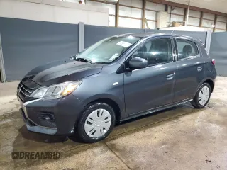 2024 Mitsubishi Mirage ES with VIN ML32AUHJ3RH007584, listed as a Copart auction lot 63115055 with 27,168 mi miles and Clean title. Bid and sale history available at DreamBid. Image 1.
