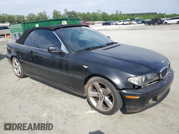 2006 BMW 3 Series 325Ci with VIN WBABW33436PX84792, listed as a Copart auction lot 57398335 with 147,239 mi miles and Clean title. Bid and sale history available at DreamBid. Image 4.