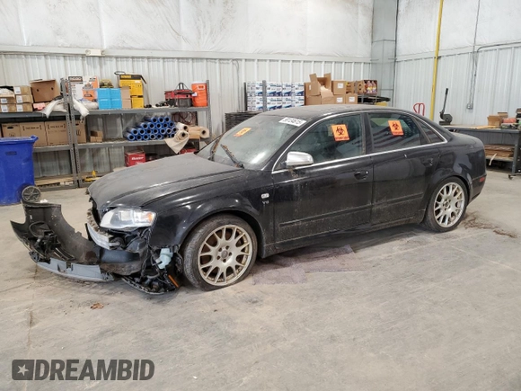 2006 Audi S4 z VIN WAUGL78E66A031851, wystawiony jako Copart lot #58134615 z przebiegiem Nie podano mil oraz Tytuł czysty. Historia ofert i sprzedaży dostępna na DreamBid. Obrazek 1.