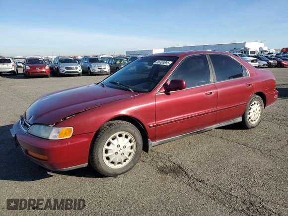 1997 Honda Accord EX with VIN 1HGCD5661VA019511, listed as a Copart auction lot 46363695 with 240,030 mi miles and Salvage Title. Bid and sale history available at carsss.com. Image 1.