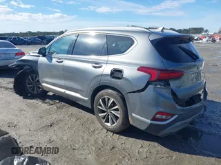 2019 Hyundai Santa Fe Limited with VIN 5NMS53ADXKH041588, listed as a IAAI auction lot 41423183 with 84,246 mi miles. Bid and sale history available at carsss.com. Image 3.