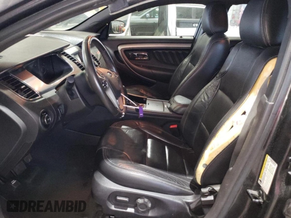 2017 Ford Taurus SEL with VIN 1FAHP2E82HG124014, listed as a Copart auction lot 47630015 with 136,099 mi miles and Salvage Title. Bid and sale history available at DreamBid. Image 7.