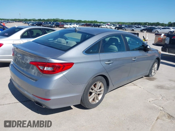 2015 Hyundai Sonata 2.4L SE with VIN 5NPE24AF4FH209912, listed as a IAAI auction lot 42079999 with 110,842 mi miles. Bid and sale history available at carsss.com. Image 4.