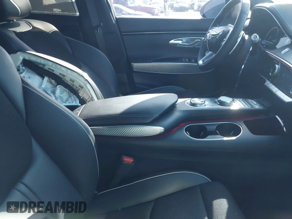 2024 Genesis GV70 2.5T with VIN 5NMMADTB1RH016160, listed as a IAAI auction lot 41446930 with 19,284 mi miles and . Bid and sale history available at DreamBid. Image 5.