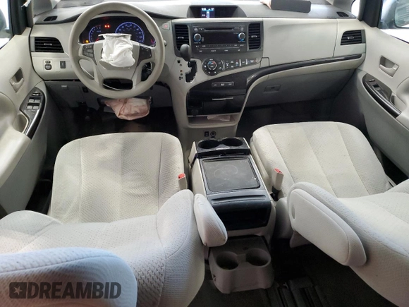 2013 Toyota Sienna LE AAS with VIN 5TDKK3DC5DS286603, listed as a Copart auction lot 56873665 with 195,600 mi miles and Non repairable. Bid and sale history available at DreamBid. Image 8.