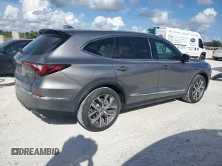 2023 Acura MDX w/Technology Package with VIN 5J8YD9H46PL004227, listed as a Copart auction lot 84506634 with 50,785 mi miles and Salvage Title. Bid and sale history available at carsss.com. Image 3.