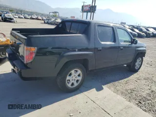 2006 Honda Ridgeline RTS with VIN 2HJYK16436H507875, listed as a Copart auction lot 76048514 with 145,111 mi miles and Salvage Title. Bid and sale history available at carsss.com. Image 3.