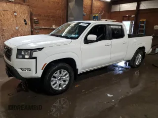 2022 Nissan Frontier SV with VIN 1N6ED1FK1NN673640, listed as a Copart auction lot 67550184 with 0 mi miles and Salvage Title. Bid and sale history available at carsss.com. Image 1.