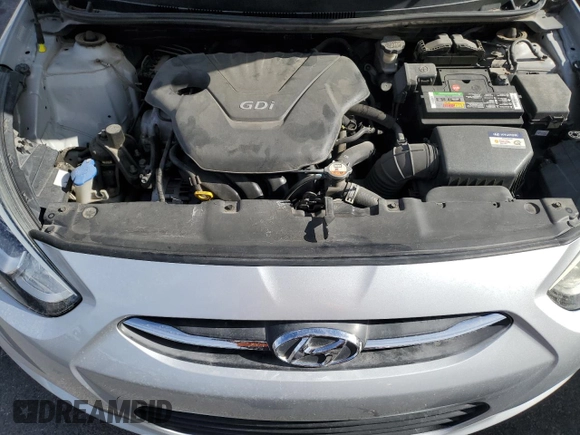 2016 Hyundai Accent SE z VIN KMHCT5AE0GU278343, wystawiony jako Copart lot #52449145 z przebiegiem 82 718 mil mil oraz Szkoda całkowita • Salvage title. Historia ofert i sprzedaży dostępna na DreamBid. Obrazek 13.