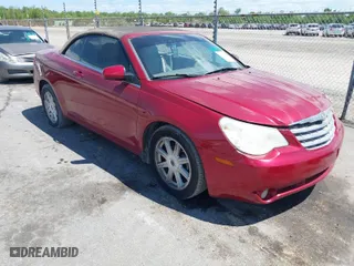 2008 Chrysler Sebring Touring with VIN 1C3LC55R68N619956, listed as a IAAI auction lot 42027582 with 132,870 mi miles. Bid and sale history available at carsss.com. Image 1.