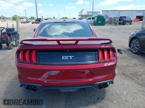 2019 Ford Mustang GT with VIN 1FA6P8CF1K5178208, listed as a IAAI auction lot 42818966 with 38,377 mi miles and . Bid and sale history available at DreamBid. Image 16.