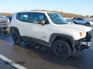 2018 Jeep Renegade Sport z VIN ZACCJBAB5JPJ51365, wystawiony jako IAAI lot #39137514 z przebiegiem 131 256 mil mil oraz . Historia ofert i sprzedaży dostępna na DreamBid. Obrazek 1.