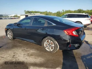 2017 Honda Civic Sedan LX with VIN 19XFC2F53HE008869, listed as a Copart auction lot 53561595 with 77,620 mi miles and Salvage Title. Bid and sale history available at carsss.com. Image 2.